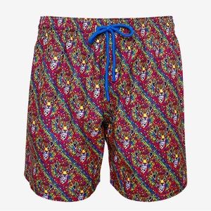 NEW Men's swim trunks from Posh Peanut x Lisa Frank® Hunter™ collection. SIZE S